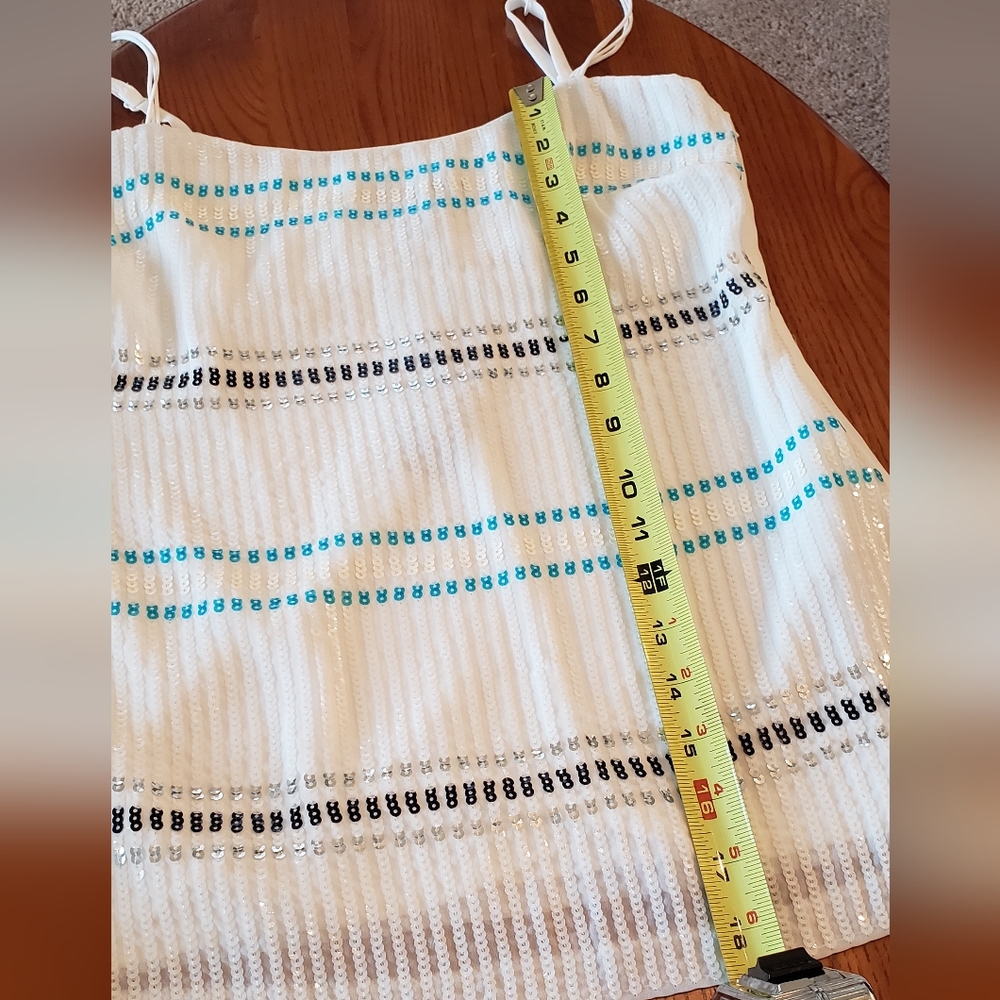 WHBM sequin front tank, size XXS - NEW - Picture 7 of 10